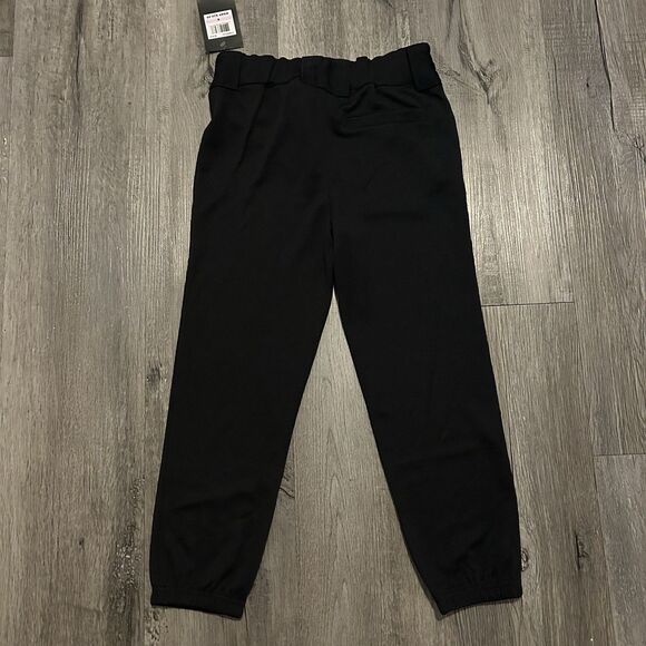 Boys Youth size 6 Under Armour Baseball Pant Black Fitted Belt Loops Uniform - Picture 5 of 6